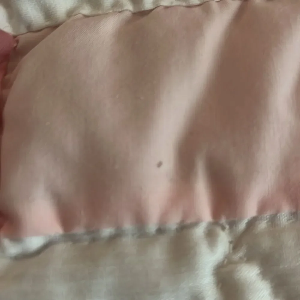 Handmade bonnet doll quilt